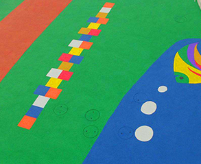 EPDM透气型运动场地