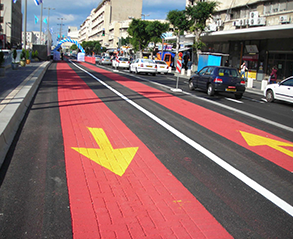 驻马店彩色警示防滑路面